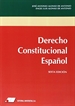 Portada del libro Derecho Constitucional Español