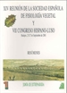 Portada del libro XIV Reunión de la Sociedad Española de Fisiología Vegetal y VII Congreso Hispano-Luso de Fisiología Vegetal