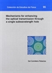 Portada del libro Mechanisms for enhancing the optical transmission through a single subwavelength hole
