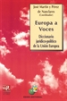 Portada del libro Europa a voces