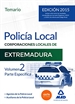 Portada del libro Policía Local de Extremadura. Temario Volumen 2 Parte Específica