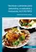 Portada del libro Técnicas culinarias para pescados, crustáceos y moluscos. HOTR079PO