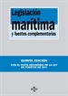 Portada del libro Legislación marítima y fuentes complementarias