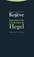Portada del libro Introducción a la lectura de Hegel