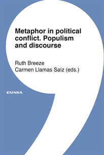 Portada del libro Metaphor in political conflict. Populism and discourse
