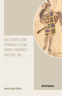 Portada del libro Trece ensayos sobre patrimonio cultural andino y amazónico (siglos XVI-XIX)