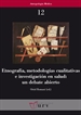 Portada del libro Etnografía, metodologías cualitativas e investigación en salud: un debate abierto