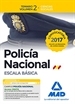 Portada del libro Policía Nacional Escala Básica. Temario volumen 2 Ciencias Sociales
