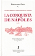 Portada del libro La conquista de Nápoles (1455). Los diez libros de las hazañas del Rey Alfonso