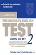 Portada del libro Cambridge Preliminary English Test 2 Audio CD Set (2 CDs) 2nd Edition