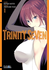 Portada del libro Trinity Seven 1