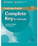 Portada del libro Complete Key for Schools Teacher's Book