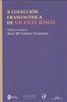 Portada del libro A colección fraseolóxica de Vicente Risco