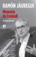 Portada del libro Memoria de Euskadi