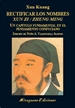 Portada del libro Rectificar los nombres (Xun Zi/Zheng Ming)