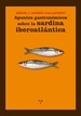 Portada del libro Apuntes gastronómicos sobre la sardina iberoatlántica