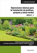 Portada del libro Operaciones básicas para la instalación de jardines, parques y zonas verdes