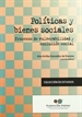 Portada del libro Políticas y bienes sociales