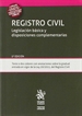 Portada del libro Registro Civil Legislación Básica y Disposiciones Complementarias 5ª Edición 2018