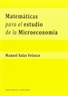 Portada del libro Matemáticas para el estudio de la microeconomía