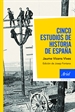 Portada del libro Cinco estudios de Historia de España