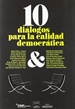 Portada del libro 10 diálogos para la calidad democrática