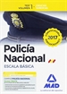 Portada del libro Policía Nacional Escala Básica. Test volumen 1 Ciencias Jurídicas