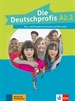 Portada del libro Die deutschprofis a2.2, libro del alumno y libro de ejercicios con audio y clips online