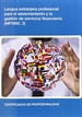 Portada del libro Lengua extranjera profesional para el asesoramiento y la gestión de servicios financieros (MF0992_3)