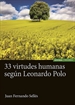 Portada del libro 33 virtudes humanas según Leonardo Polo