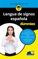 Portada del libro Lengua de signos española para Dummies