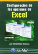 Portada del libro Configuración de las opciones de Excel