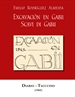 Portada del libro Excavación en Gabii: diario (1965) = Scavi di Gabii: taccuino (1965)