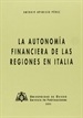 Portada del libro La autonomía financiera de las regiones de Italia