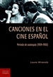 Portada del libro Canciones en el cine español