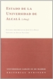 Portada del libro Estado de la universidad de Alcalá