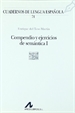 Portada del libro Compendio y ejercicios de semántica I (S cuadrado)