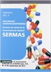 Portada del libro Diplomado Sanitario/Enfermera del Servicio de Salud de la Comunidad de Madrid. SERMAS. Temario Vol.II