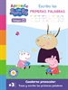 Portada del libro Peppa Pig. Primeros aprendizajes - Aprende Lengua con Peppa Pig. Escribo las primeras palabras (+ 3 años)