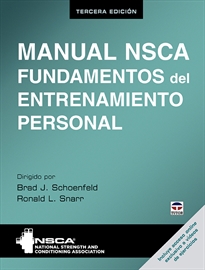 Portada del libro Manual NSCA. Fundamentos del entrenamiento personal. Tercera edición