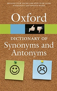 Portada del libro Oxford Dictionary Synonyms & Antonyms 3rd Edition