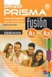 Portada del libro Nuevo Prisma Fusión A1+A2 Ejercicios