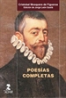 Portada del libro Poesías completas de Cristóbal Mosquera de Figueroa