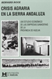Portada del libro Crisis agraria en la Sierra Andaluza