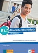 Portada del libro Deutsch echt einfach! b1.2, libro del alumno y ejercicios con audio online