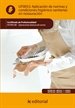 Portada del libro Aplicación de normas y condiciones higiénico-sanitarias en restauración. hotr0108 - operaciones básicas de cocina