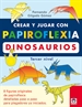 Portada del libro Crear Y Jugar Con Papiroflexia. Dinosaurios. Tercer Nivel.