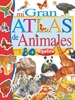 Portada del libro Mi gran atlas de animales con pegatinas