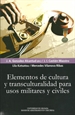Portada del libro Elementos de cultura y transculturalidad para usos militares y civiles