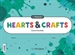 Portada del libro Hearts & Crafts Green Notebook 1 Primaria